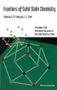 Frontiers Of Solid State Chemistry, Proceedings Of The International Symposium On Solid State Chemistry In China