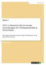 ETFs vs. klassische Altersvorsorge. Auswirkungen der Niedrigzinspolitik in Deutschland