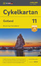 Cykelkartan Blad 11 Gotland, (skala 1:100 000) 2023-2025