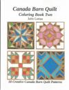 Canada Barn Quilt Coloring Book Two