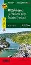 Middle Moselle - Bernkastel-Kues - Traben-Trarbach, hiking map 1:25,000
