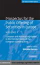 Prospectus for the Public Offering of Securities in Europe: Volume 1