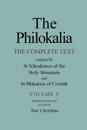 Philokalia The Complete Text Volume 5