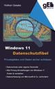 Windows 11 Datenschutzfibel