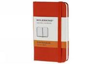 Moleskine Classic Notebook, Extra Small, Plain, Red, Hard Cover (2.5 X 4)
