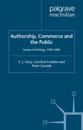 Authorship, Commerce and the Public