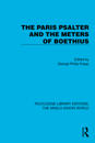 The Paris Psalter and the Meters of Boethius