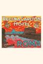 Vintage Journal Regina Carlton Hotel, Rome