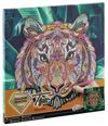 Diamond painting på duk : Tiger, 30 x 30 cm