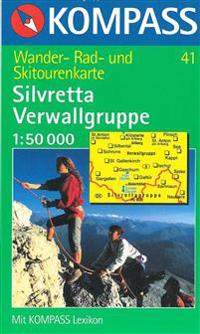 41: Silvretta - Verwallgruppe 1:50, 000