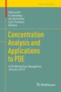 Concentration Analysis and Applications to PDE