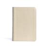 CSB Large Print Compact Reference Bible, Gold Leathertouch
