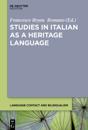 Studies in Italian as a Heritage Language