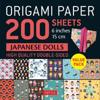 Origami Paper Japanese Dolls