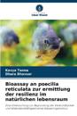Bioassay an poecilia reticulata zur ermittlung der resilienz im natürlichen lebensraum