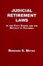 Judicial Retirement Laws of the 50 States and the District of Columbia