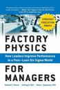 Factory Physics for Managers (Pb)