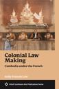 Colonial Law Making