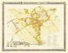 Old Map of Wednesbury 1846