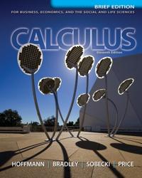 Calculus For Business, Economics, and the Social and Life Sciences