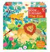 Usborne Book and 3 Jigsaws: The Zoo