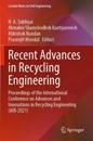 Recent Advances in Recycling Engineering