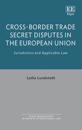 Cross-Border Trade Secret Disputes in the European Union