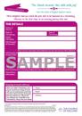 Baptism Welcome Form (pack of 30)