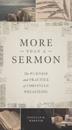 More Than a Sermon
