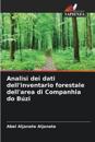 Analisi dei dati dell'inventario forestale dell'area di Companhia do Búzi