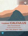 Thomas' Calculus: Early Transcendentals, SI Units -- MyLab Mathematics with Pearson eText (Access Card)