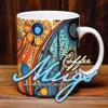 Coffee Mugs Coloring Book for Adults