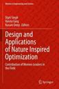 Design and Applications of Nature Inspired Optimization
