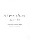 Pren Afalau, Y (Cywair is Bb)