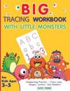 BIG Tracing Workbook with Little Monsters