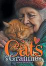 Cats and Grannies Coloring Book for Adults