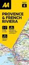AA Road Map Provence & French Riviera