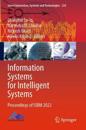 Information Systems for Intelligent Systems