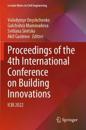Proceedings of the 4th International Conference on Building Innovations