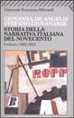 Storia della narrativa italiana del 900 1 vol
