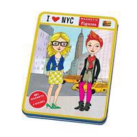 I Love NYC Magnetic Figures [With 40+ Magnets]