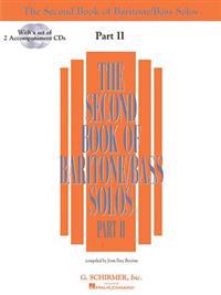 The Second Book of Baritone/Bass Solos Part II: Book/2 CDs Pack