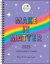 Positively Present 12-Month 2025 Monthly/Weekly Planner Calendar