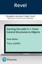 Revel Access Code for Starting Out with C++ from Control Structures to Objects