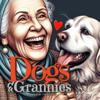 Dogs and Grannies Coloring Book for Adults