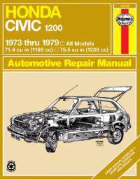 Haynes Honda Civic 1200, 1300 Manual No. 160