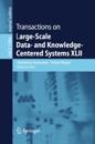 Transactions on Large-Scale Data- and Knowledge-Centered Systems XLII