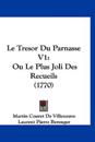 Le Tresor Du Parnasse V1