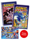 Komplekt komiksov Sonic. Tom 1 i 2 + plakat (IK)