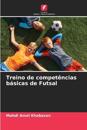 Treino de competências básicas de Futsal